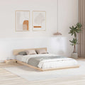 Bettgestell Braun 120 x 200 cm Holz