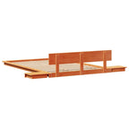 Bettgestell Braun 140 x 190 cm Holz