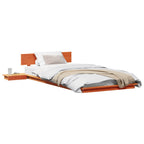 Bettgestell Braun 100 x 200 cm Holz