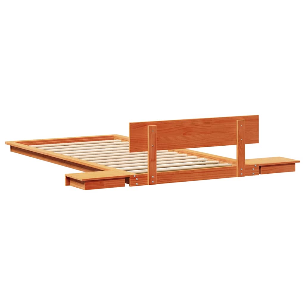 Bettgestell Braun 90 x 200 cm Holz