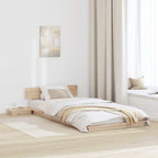 Bettgestell Braun 80 x 200 cm Holz