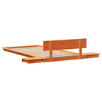 Bettgestell Braun 80 x 200 cm Holz