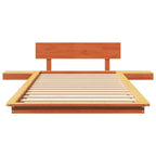Bettgestell Braun 90 x 190 cm Holz