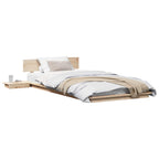 Bettgestell Braun 75 x 190 cm Holz