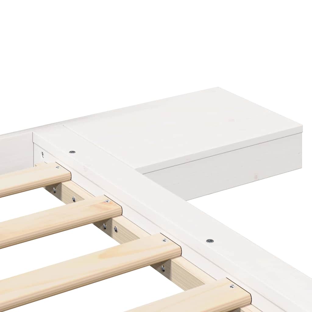 Bettgestell Braun 75 x 190 cm Holz