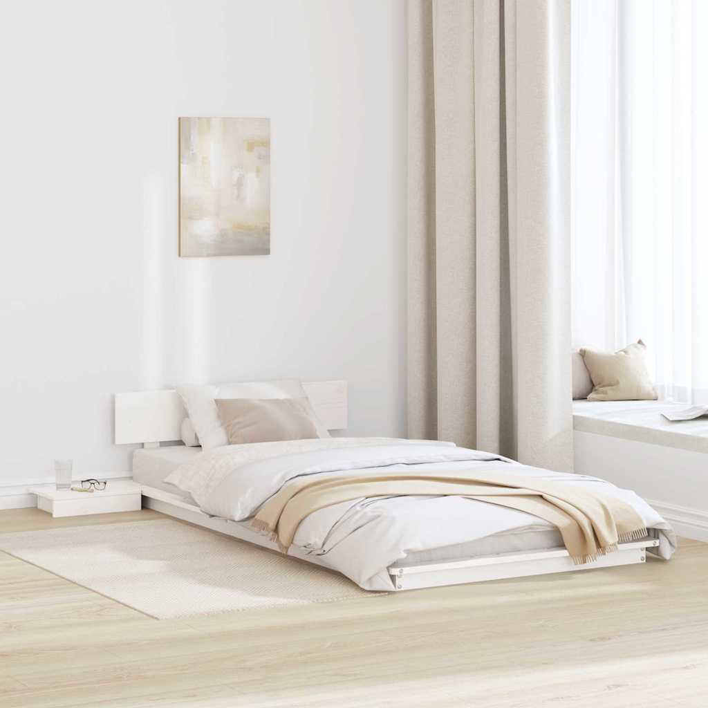Bettgestell Braun 75 x 190 cm Holz