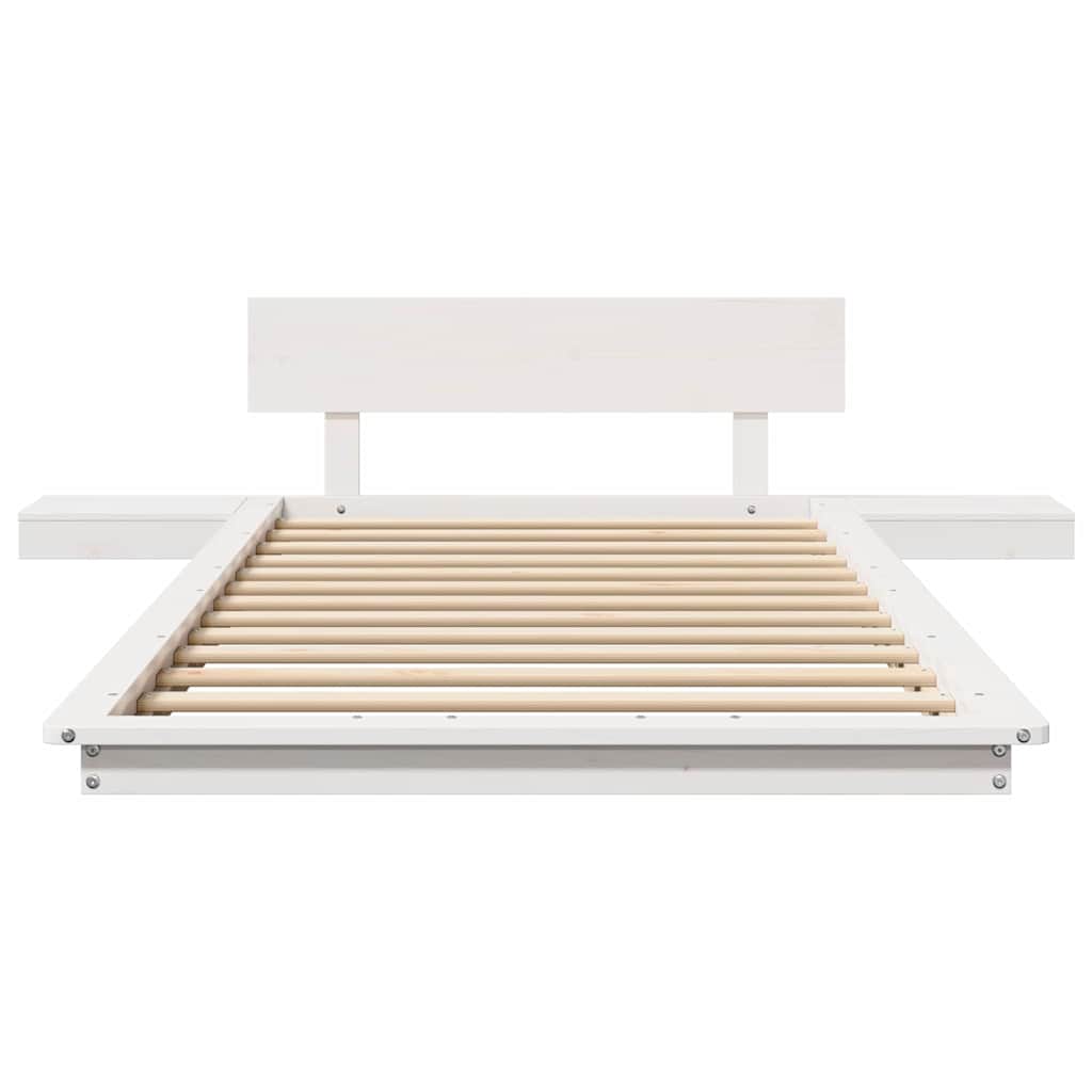 Bettgestell Braun 75 x 190 cm Holz