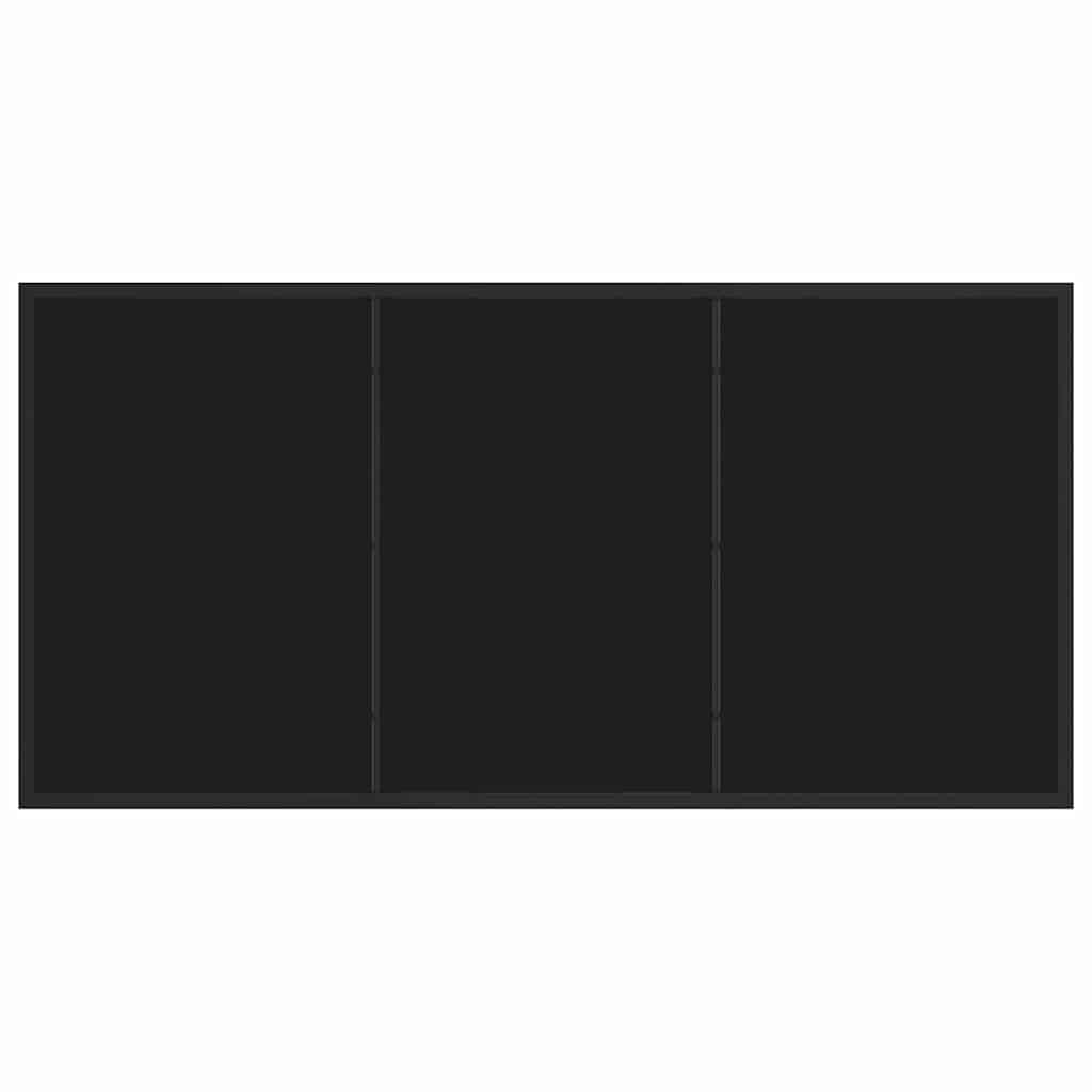 Garten Essgruppe 5 pcs Schwarz 140 x 70 x 73 cm