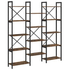 Bücherregal Sonoma-Eiche 156 x 25 x 167 cm Holzwerkstoff