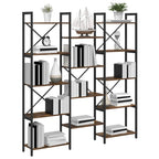 Bücherregal Sonoma-Eiche 156 x 25 x 167 cm Holzwerkstoff