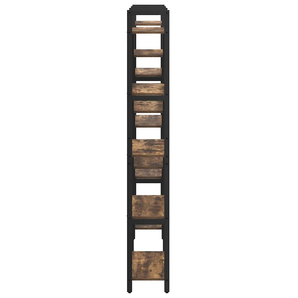 Bücherregal Sonoma-Eiche 156 x 25 x 167 cm Holzwerkstoff