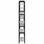 Bücherregal Grau Sonoma 156 x 25 x 167 cm Holzwerkstoff