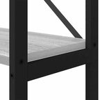 Bücherregal Grau Sonoma 40 x 30 x 189,5 cm Holzwerkstoff