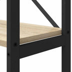 Bücherregal Sonoma-Eiche 40 x 30 x 155 cm Holzwerkstoff