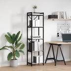 Bücherregal Grau Sonoma 40 x 30 x 155 cm Holzwerkstoff