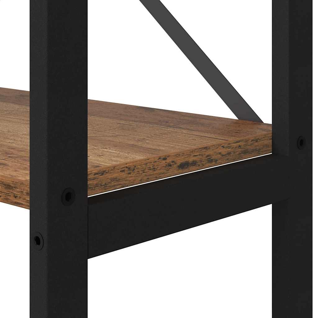 Bücherregal Altholz 40 x 30 x 155 cm Holzwerkstoff