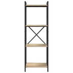 Bücherregal Sonoma-Eiche 40 x 30 x 119 cm Holzwerkstoff