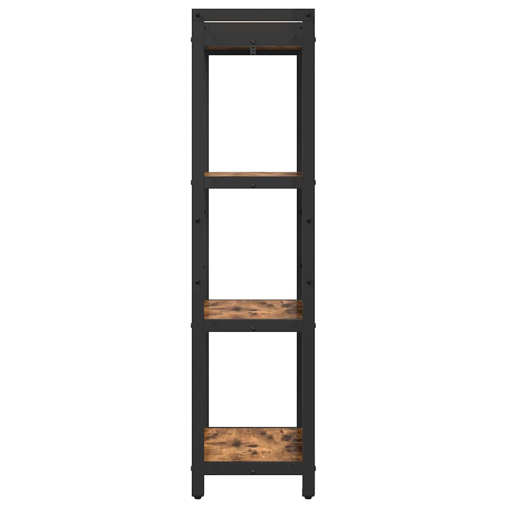Bücherregal Geräucherte Eiche 40 x 30 x 119 cm Holzwerkstoff