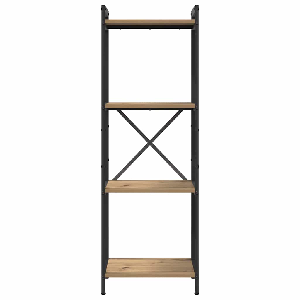 Bücherregal Artisan-Eiche 40 x 30 x 119 cm Holzwerkstoff