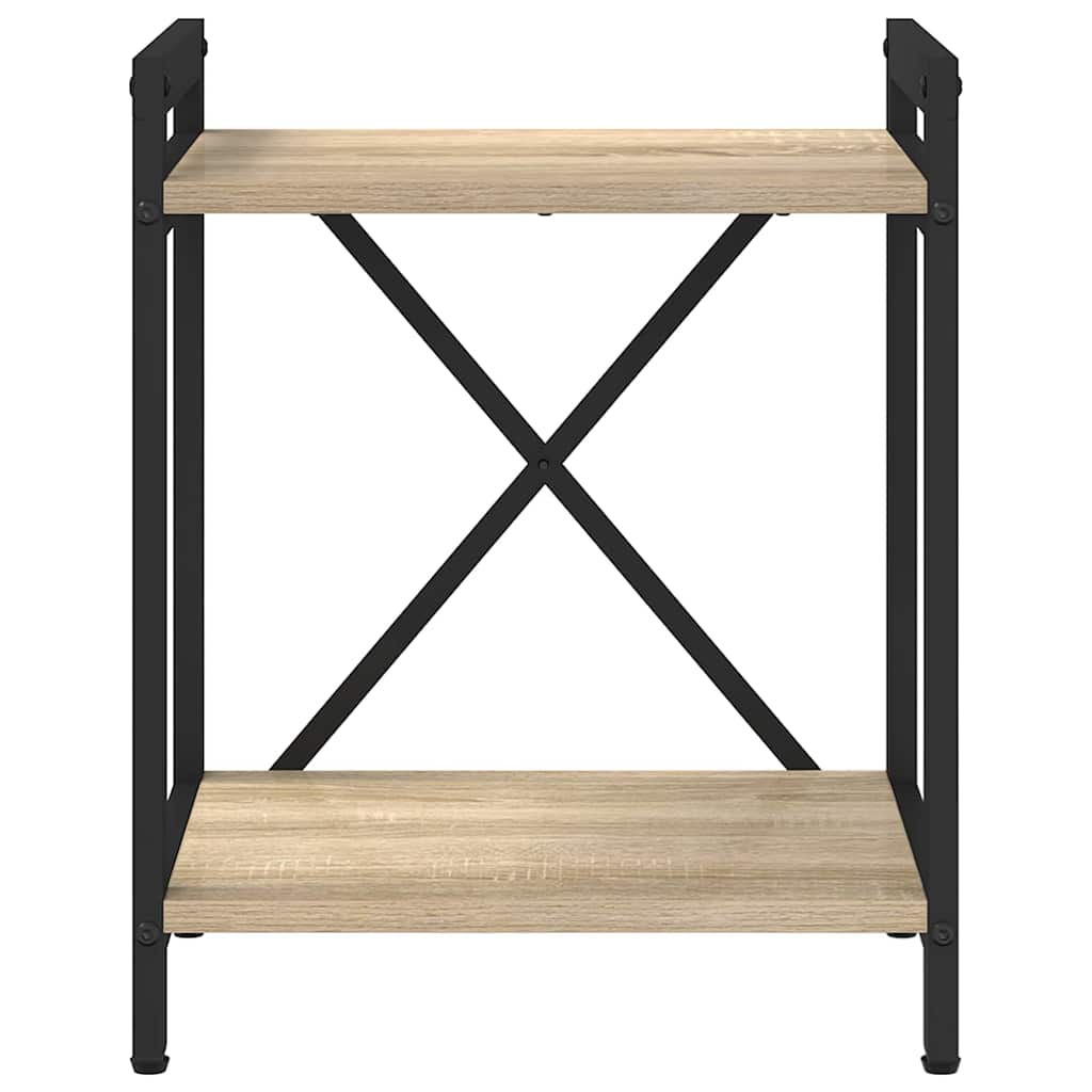 Bücherregal Sonoma-Eiche 40 x 30 x 50 cm Holzwerkstoff