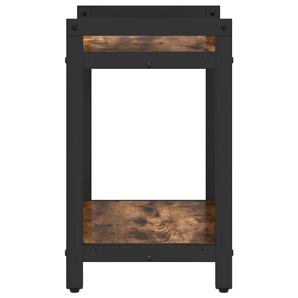 Bücherregal Geräucherte Eiche 40 x 30 x 50 cm Holzwerkstoff