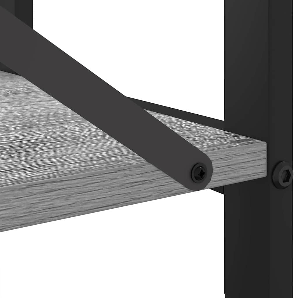 Bücherregal Grau Sonoma 40 x 30 x 50 cm Holzwerkstoff