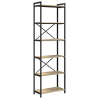 Bücherregal Sonoma-Eiche 60 x 30 x 189,5 cm Holzwerkstoff