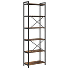 Bücherregal Geräucherte Eiche 60 x 30 x 189,5 cm Holzwerkstoff