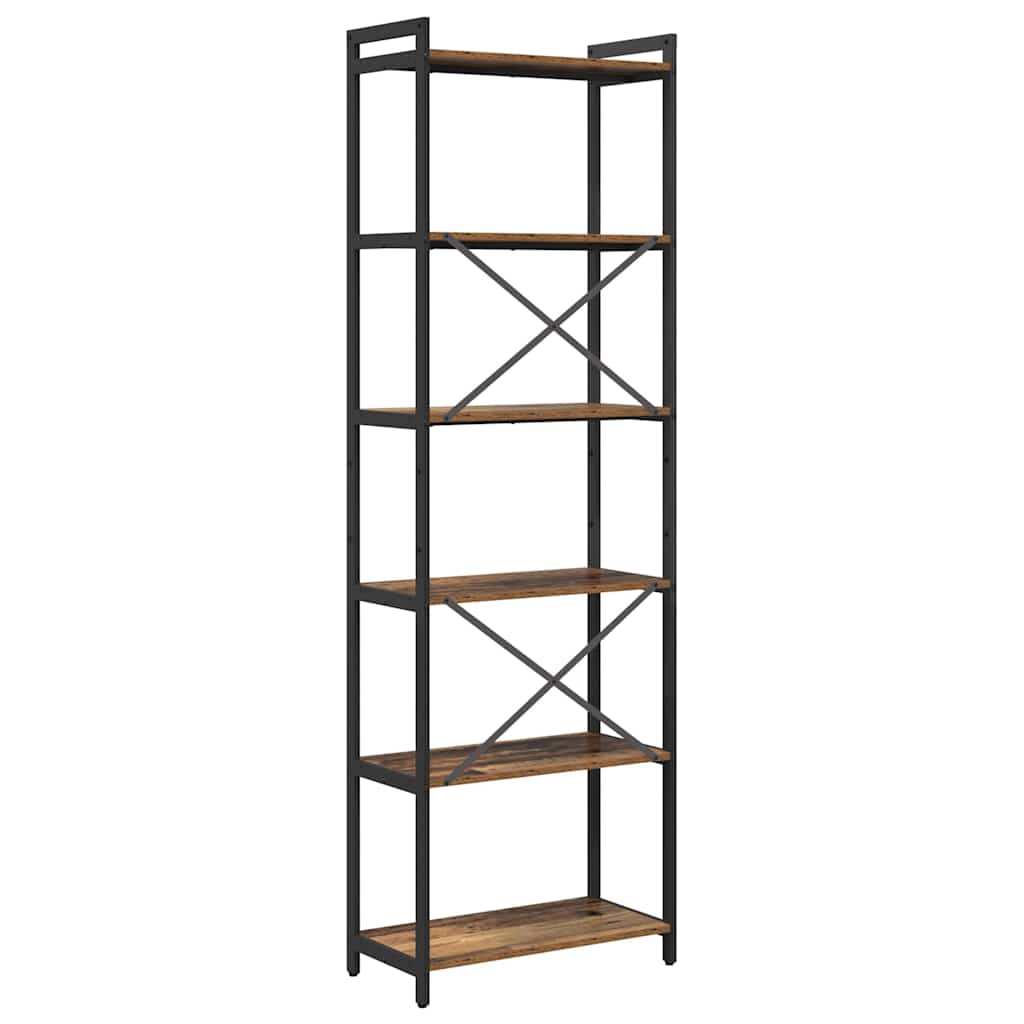 Bücherregal Altholz 60 x 30 x 189,5 cm Holzwerkstoff