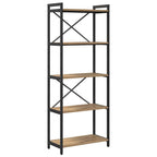 Bücherregal Artisan-Eiche 60 x 30 x 155 cm Holzwerkstoff