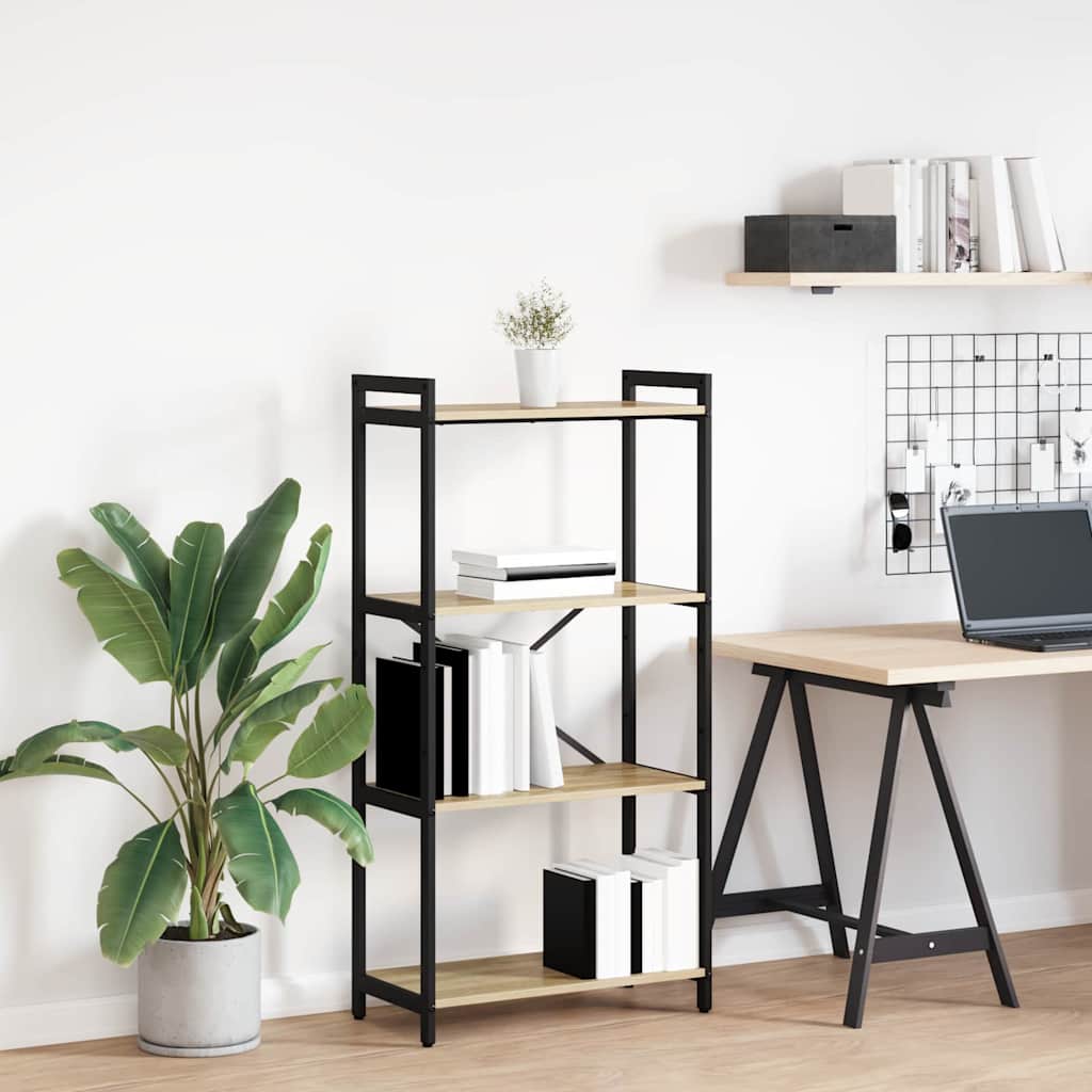 Bücherregal Sonoma-Eiche 60 x 30 x 120 cm Holzwerkstoff