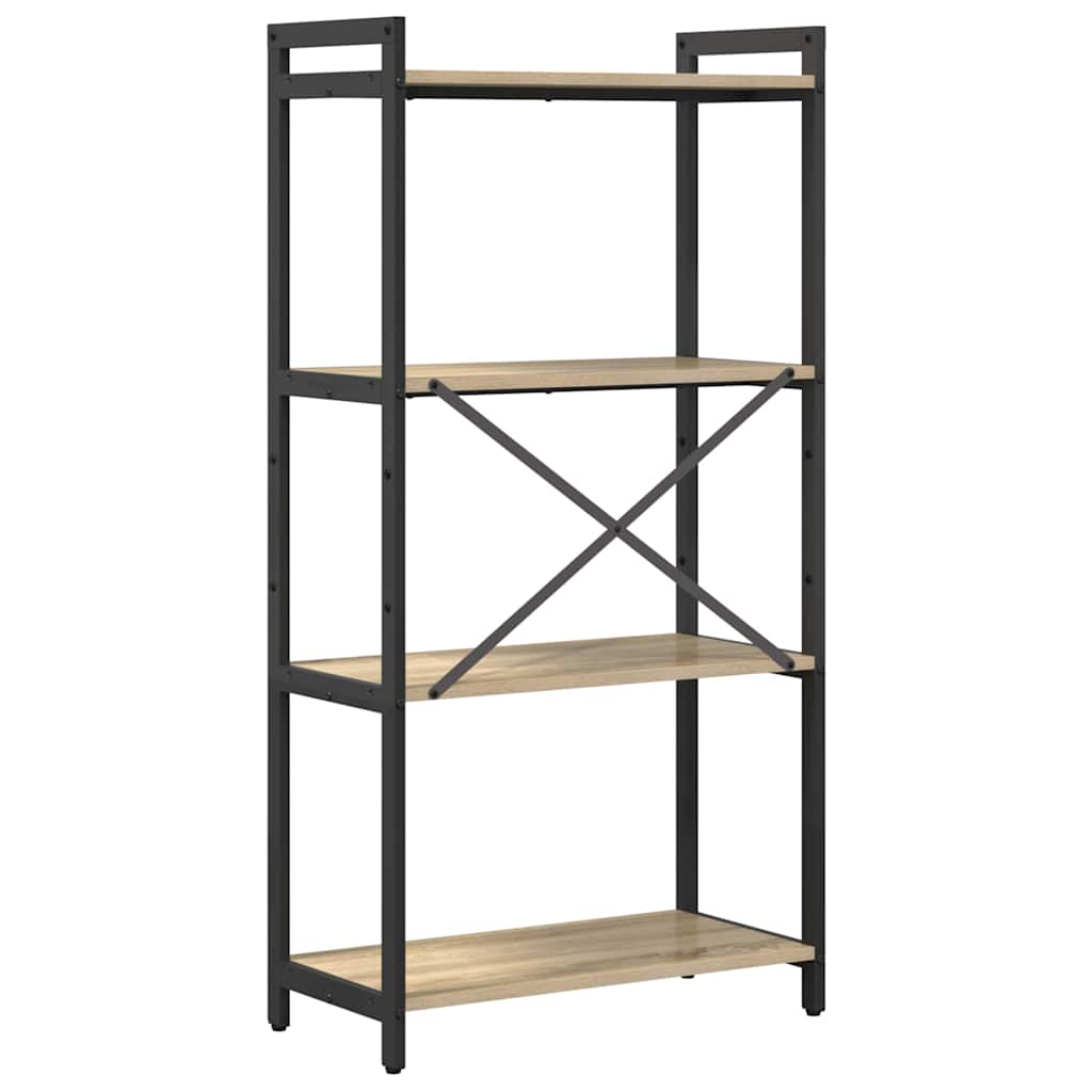 Bücherregal Sonoma-Eiche 60 x 30 x 120 cm Holzwerkstoff