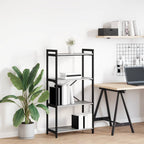Bücherregal Grau Sonoma 60 x 30 x 120 cm Holzwerkstoff