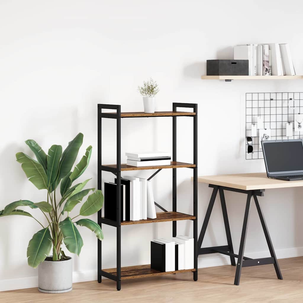 Bücherregal Altholz 60 x 30 x 120 cm Holzwerkstoff