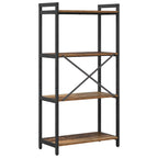 Bücherregal Altholz 60 x 30 x 120 cm Holzwerkstoff
