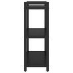Bücherregal Schwarz Eichen-Optik 60 x 30 x 85 cm Holzwerkstoff