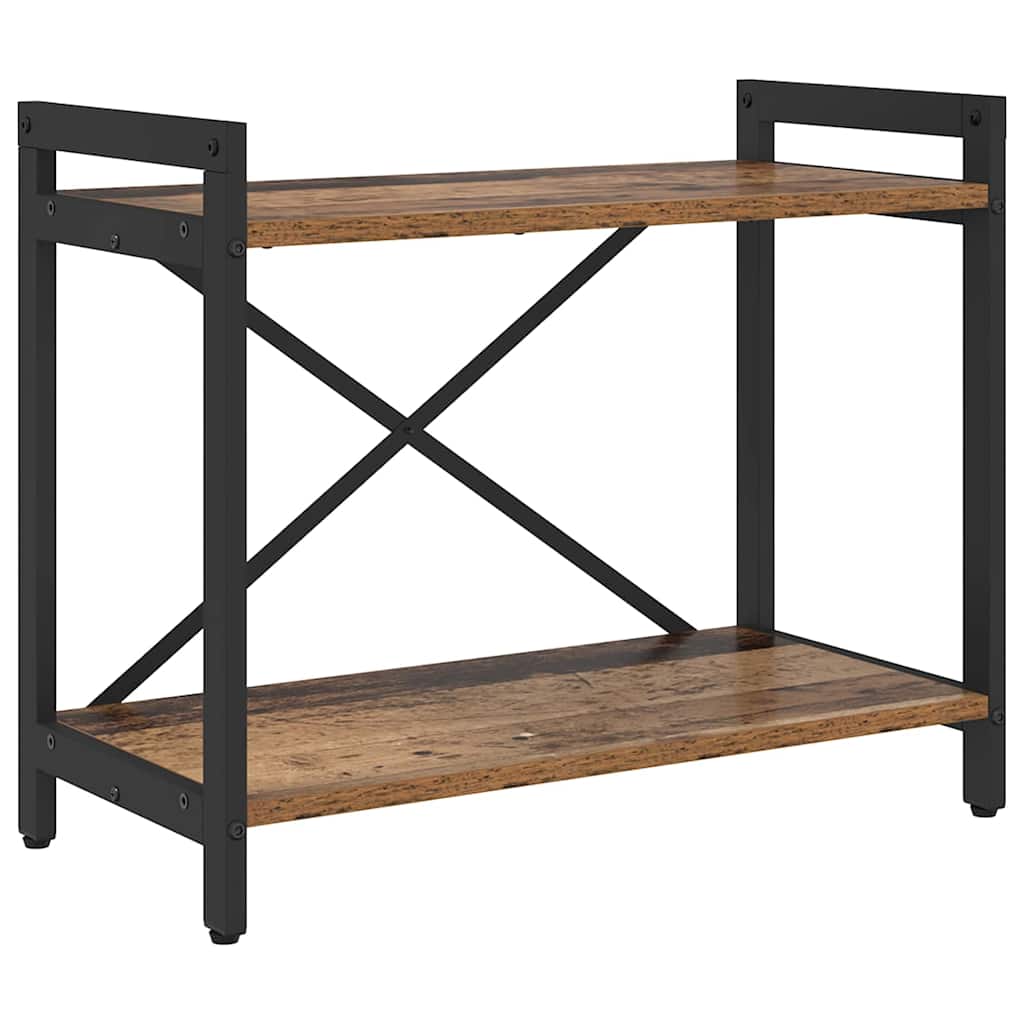 Bücherregal Altholz 60 x 30 x 50 cm Holzwerkstoff