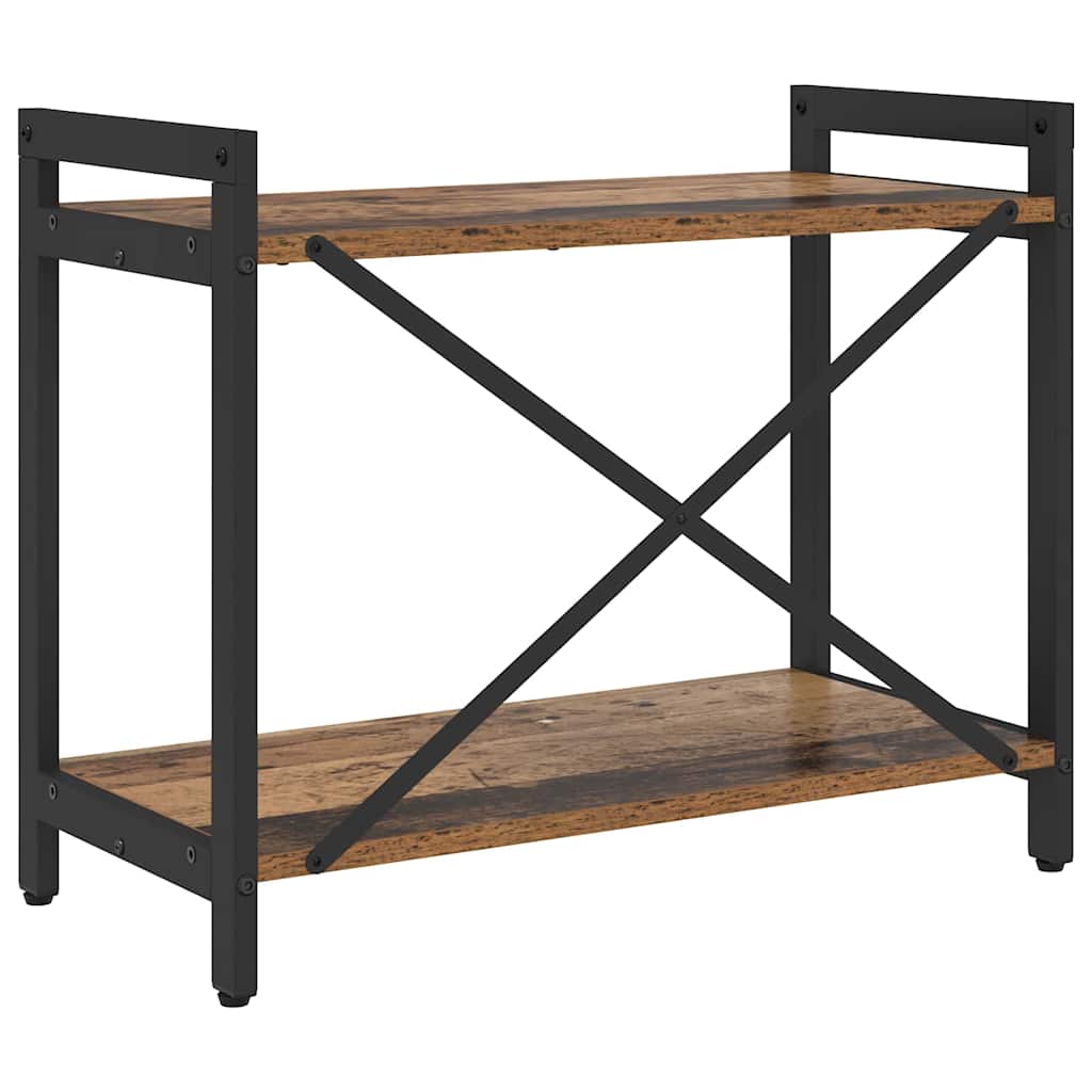 Bücherregal Altholz 60 x 30 x 50 cm Holzwerkstoff