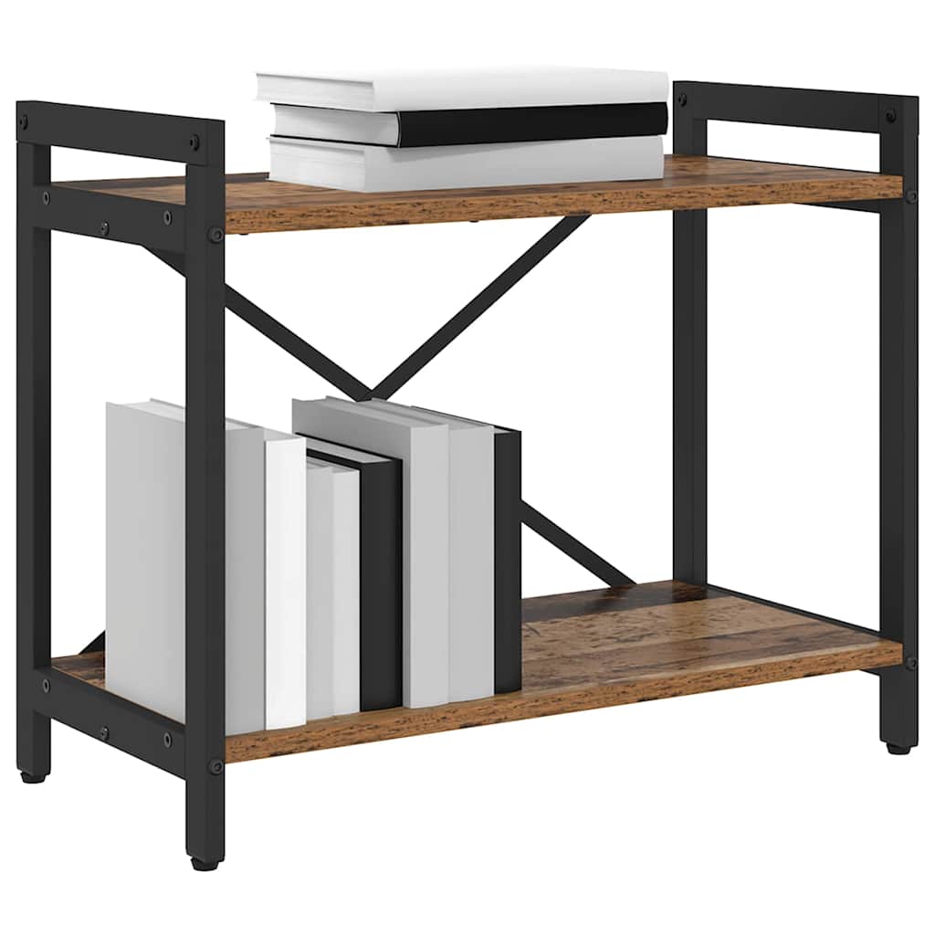 Bücherregal Altholz 60 x 30 x 50 cm Holzwerkstoff