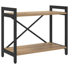 Bücherregal Artisan-Eiche 60 x 30 x 50 cm Holzwerkstoff