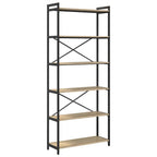 Bücherregal Sonoma-Eiche 80 x 30 x 189,5 cm Holzwerkstoff