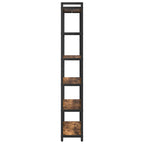 Bücherregal Geräucherte Eiche 80 x 30 x 189,5 cm Holzwerkstoff