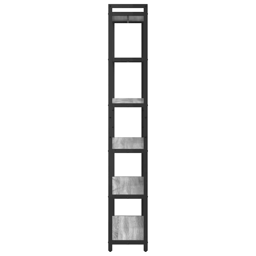 Bücherregal Grau Sonoma 80 x 30 x 189,5 cm Holzwerkstoff