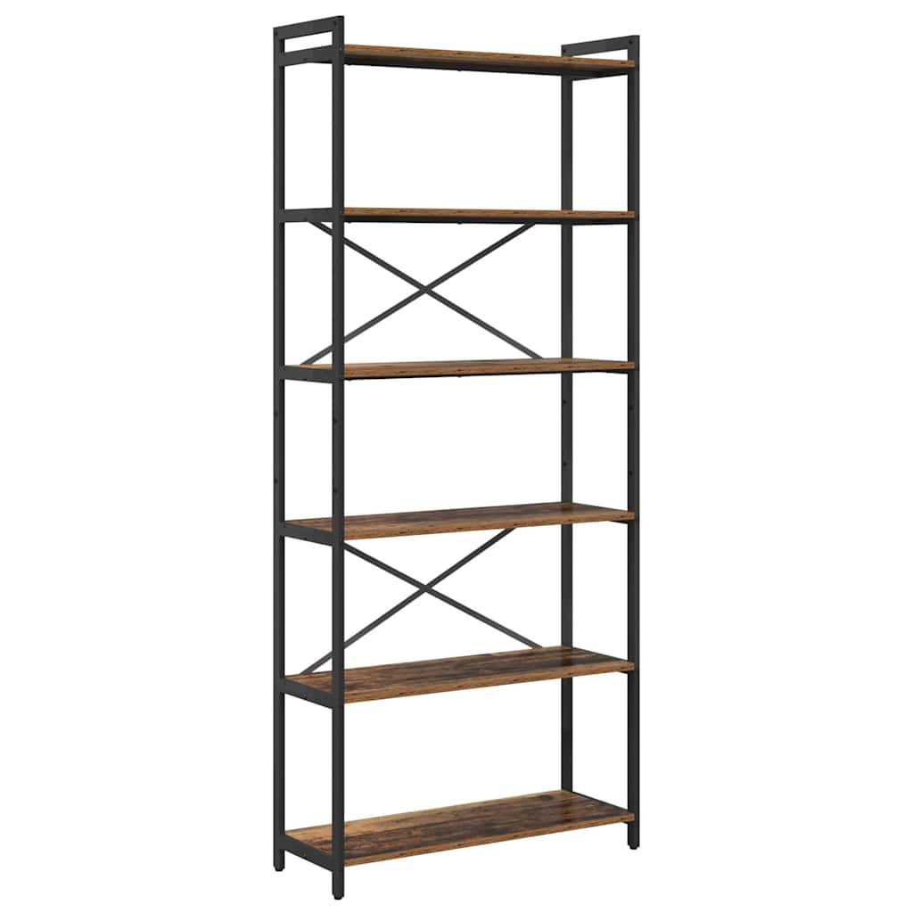 Bücherregal Altholz 80 x 30 x 189,5 cm Holzwerkstoff