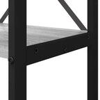 Bücherregal Grau Sonoma 80 x 30 x 155 cm Holzwerkstoff