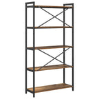Bücherregal Altholz 80 x 30 x 155 cm Holzwerkstoff