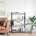 Bücherregal Sonoma-Eiche 80 x 30 x 120 cm Holzwerkstoff