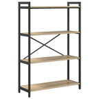 Bücherregal Sonoma-Eiche 80 x 30 x 120 cm Holzwerkstoff