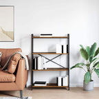 Bücherregal Altholz 80 x 30 x 120 cm Holzwerkstoff