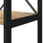 Bücherregal Artisan-Eiche 80 x 30 x 120 cm Holzwerkstoff
